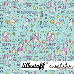 Bio Baumwolle Lillestoff - Glück